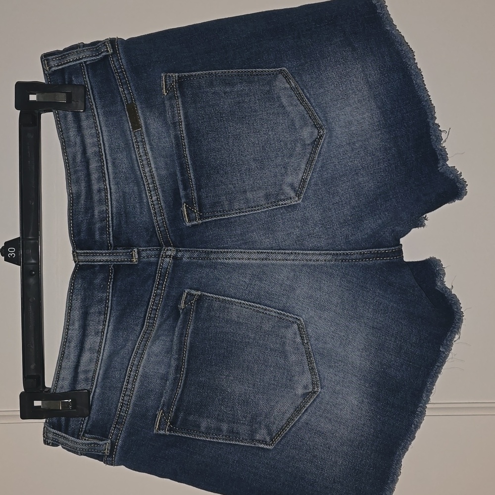 Kancan Women's Blue Denim Shorts - Picture 2 of 7
